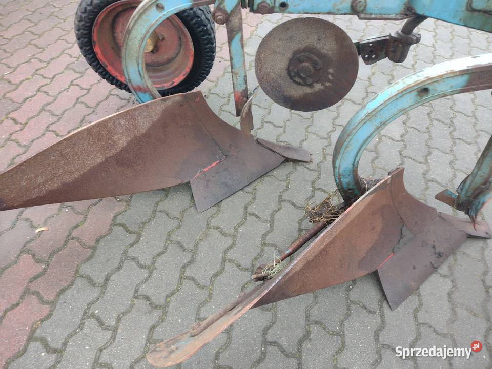 Pług 3 skibowy zagonowy kverneland fraugde Pługi kujawsko-pomorskie Sośno