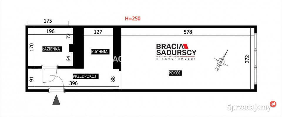 Mieszkanie Kraków 2477m2 1 pokój małopolskie