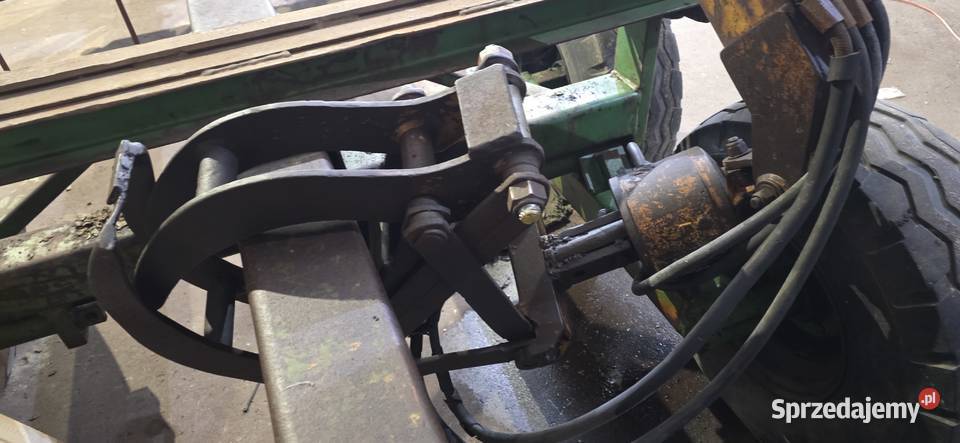 przyczepa leśna hds samozaladowacza