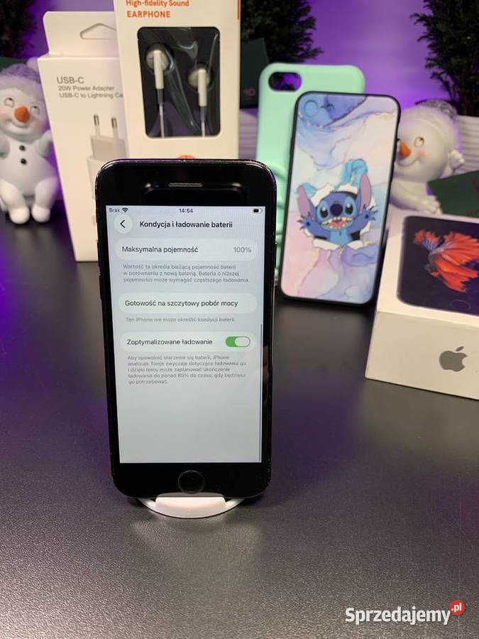 iPhone SE 2020 64GB Bateria 100 Stan Techniczny Telefony i Akcesoria Warszawa