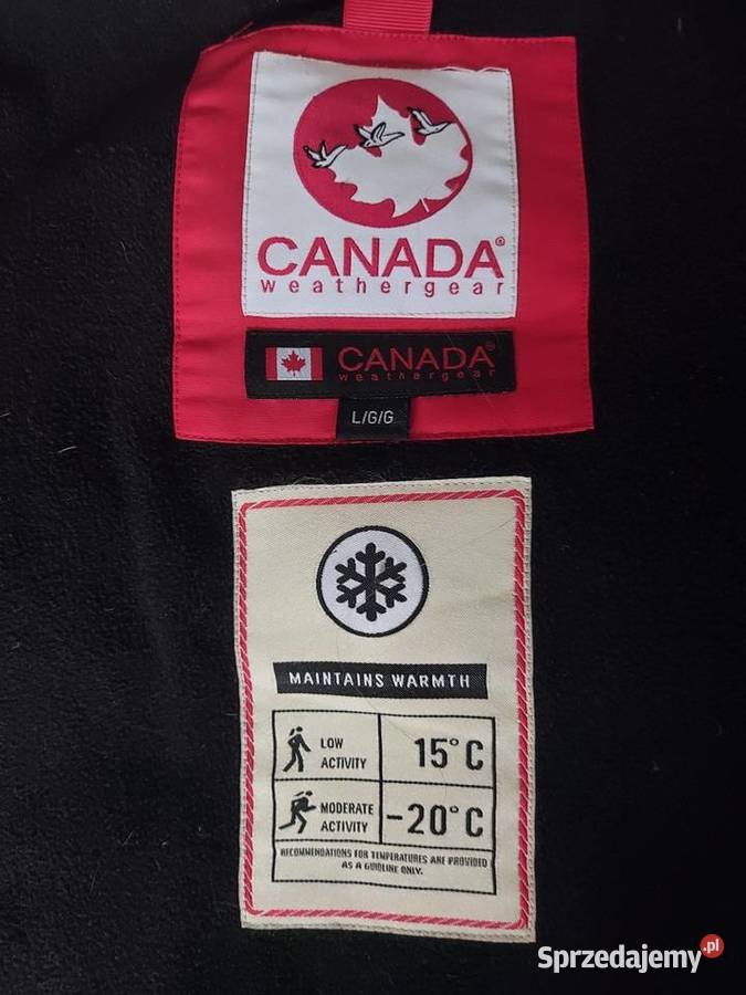 Zimowy Płaszcz damski Canada Czeladź sprzedam