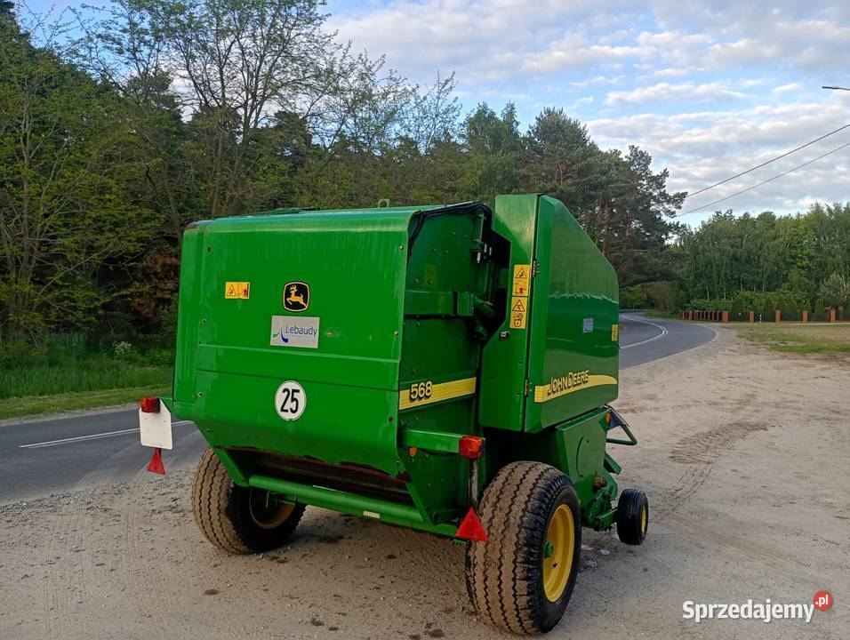 Prasa JOHN DEERE 568 ROTOR 2007 ORYGINAL ZADBANA