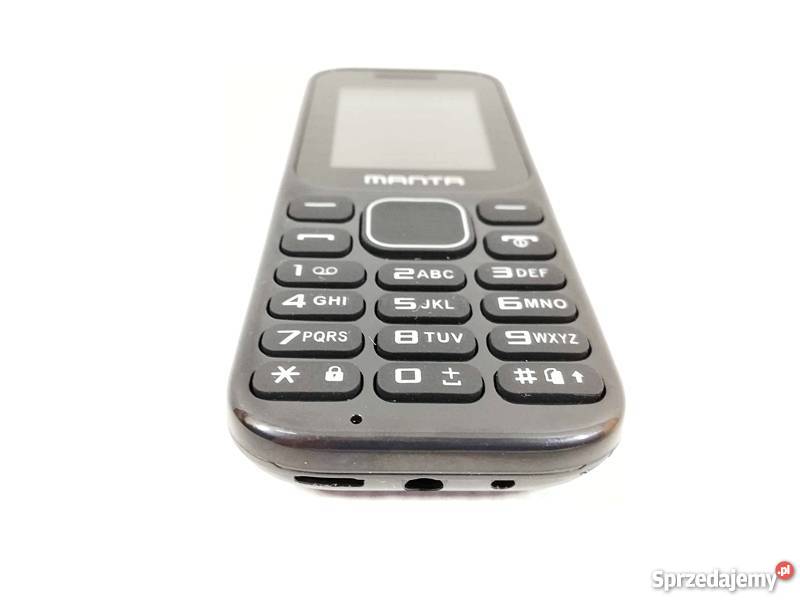 TELEFON KLASYCZNY MANTA 1711 DUAL SIM APARAT Pozostałe Strzelin