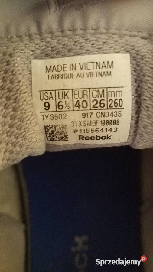 Buty REEBOK Classic EUR40 255 Skóra półbuty podlaskie sprzedam