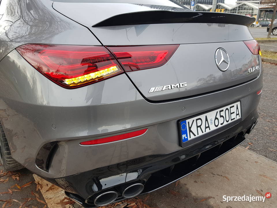 Mercedes CLA 45 AMG 18800km małopolskie Zielonki sprzedam
