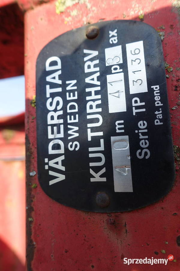 kultywator agregat uprawowy Vaderstad 4m podlaskie Sokoły sprzedam