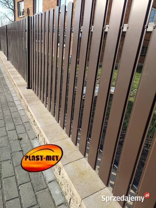 Sztachety metalowe ocynk mal proszkowo gr1mm 93 łódzkie Kiełczygłów