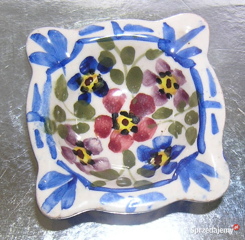popielniczka ceramiczna ręcznie malowanaDd