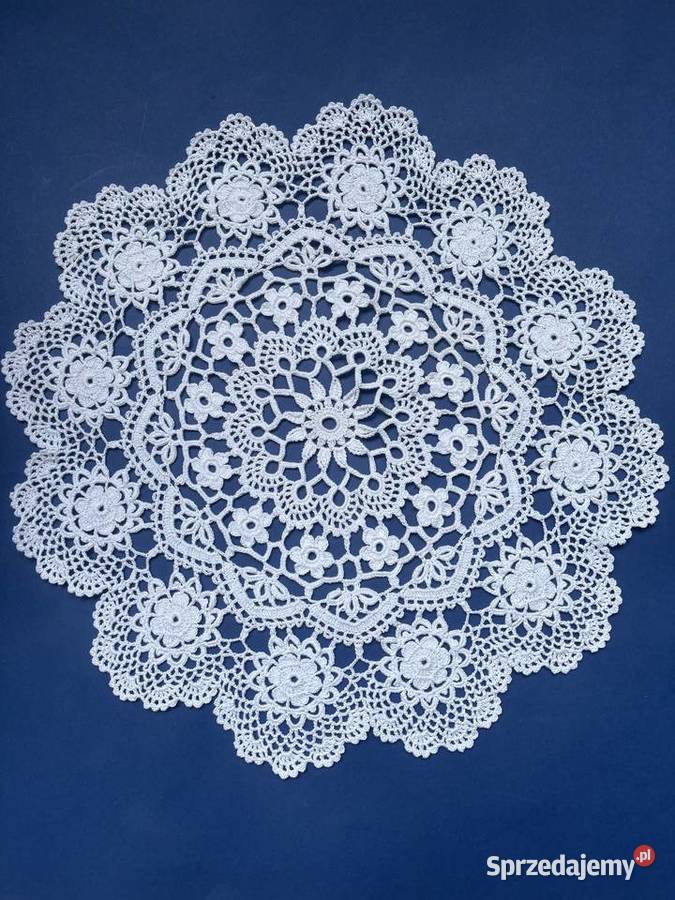 koronkowa serwetka szydełkowa Dom i Ogród Ostrów Wielkopolski