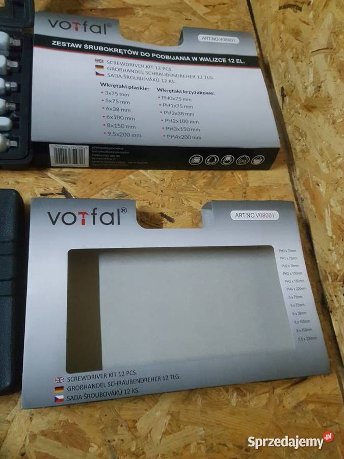 ŚRUBOKRĘTY ŚLUSARSKIE WKRĘTAKI DO PODBIJANIA 12 wielkopolskie Głogowa