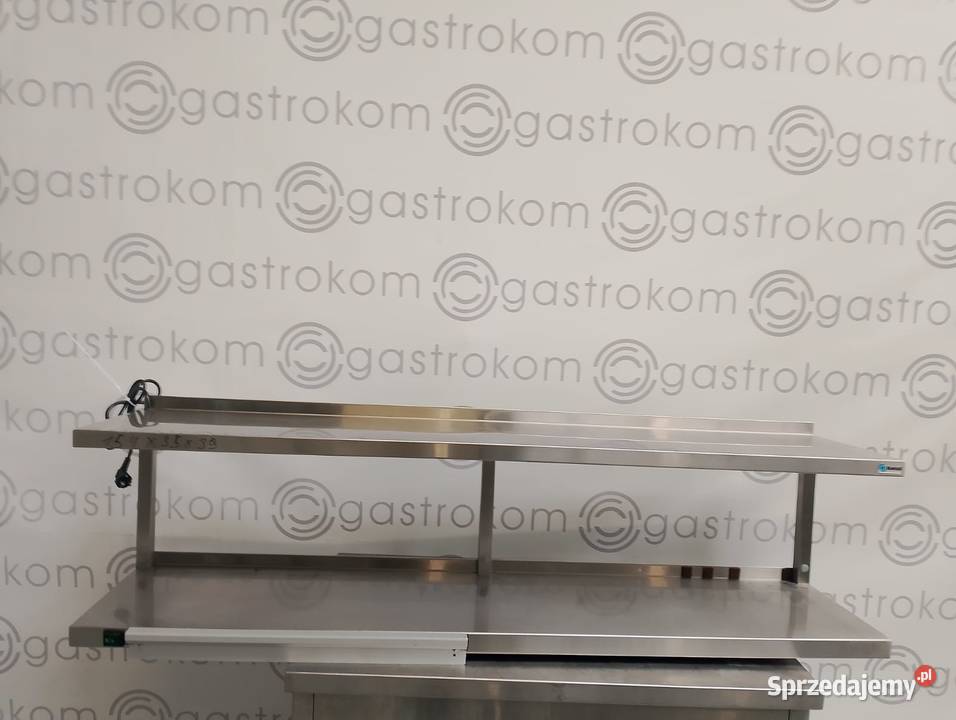 Półka podwójna Komat 154x35x39 z oświetleniem Wrocław