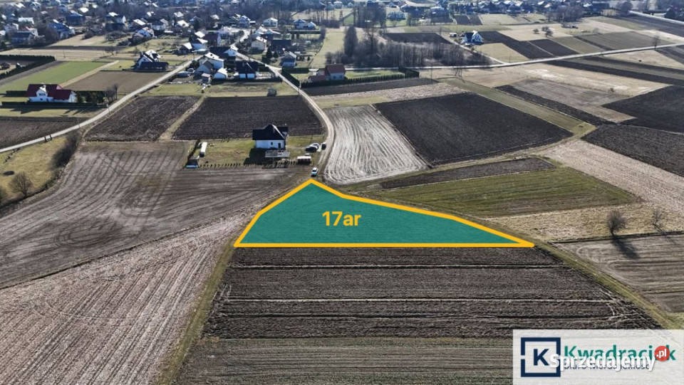 Działka 1700m2 Milcza 38zł/m2