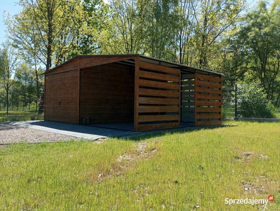 Garaż blaszany na wymiar