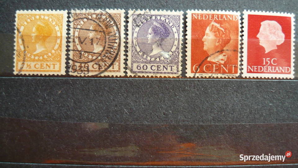 Znaczki Holandia śląskie Myszków