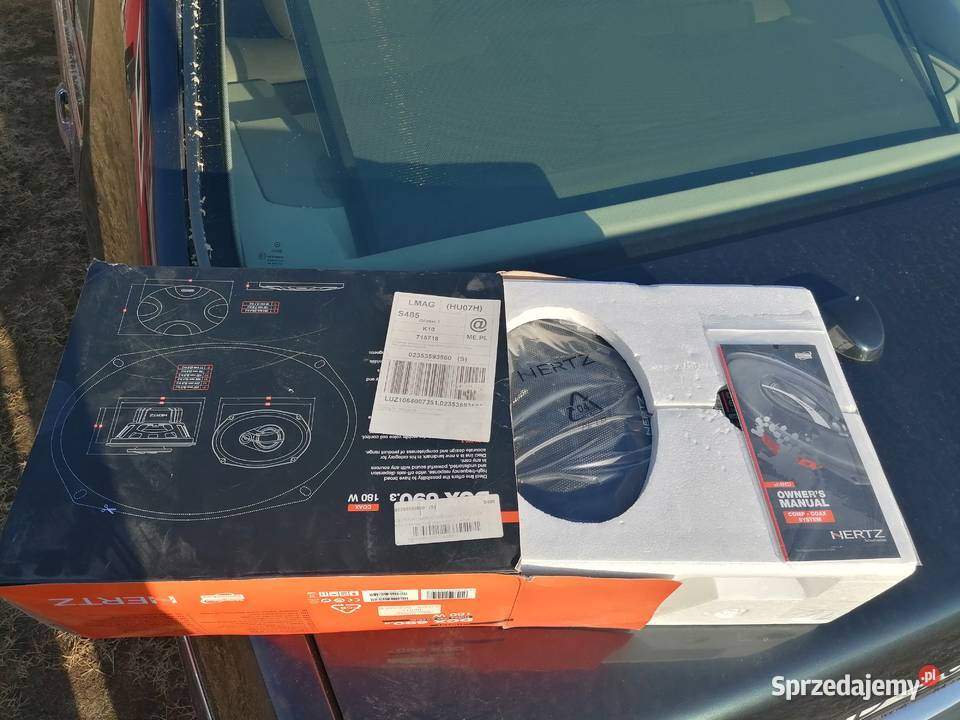Nowe głośniki samochodowe Hertz DCX6903 Sierakowice