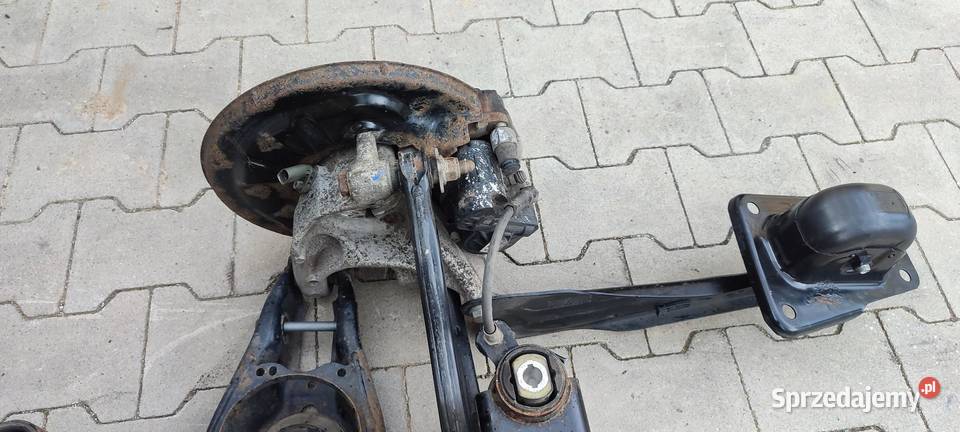 VW TIGUAN II ZAWIESZENIE WÓZEK SANKI TYŁ 4X4