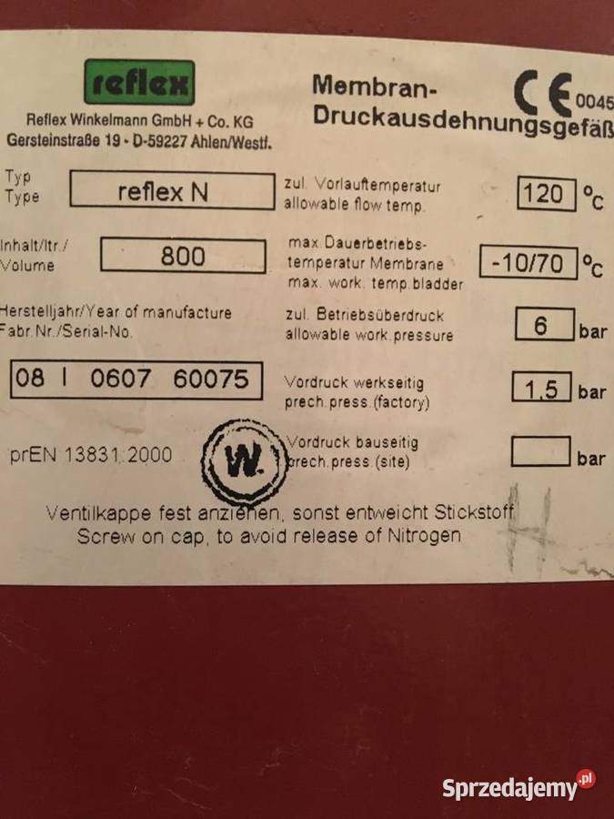 Naczynia wyrównawcze Reflex Katowice