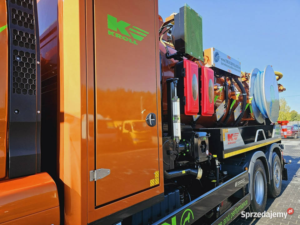 MAN WUKO KROLL ADR KOMBI DO CZYSZCZENIA KANAŁÓW 250300km