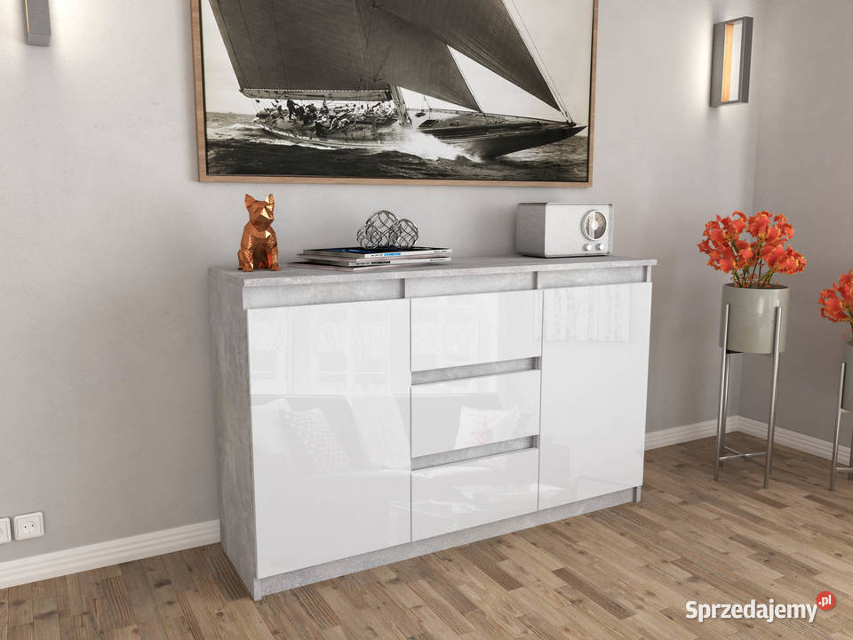 Komoda Młodzieżowa 120 Szafka Nowoczesna 3 warmińsko-mazurskie Elbląg