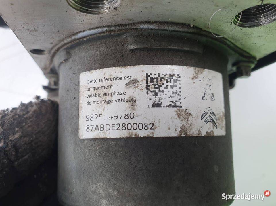 POMPA ABS HAMULCOWA CITROEN C4 PICASSO Lipno