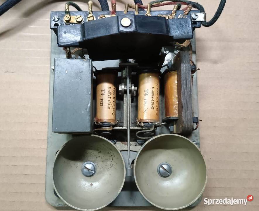 PRL Telefon T4 bakelit 1953r Ekspozycyjny