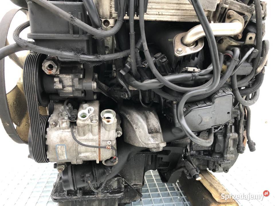 SILNIK KOMPLETNY MERCEDES 21 163 651955 W906