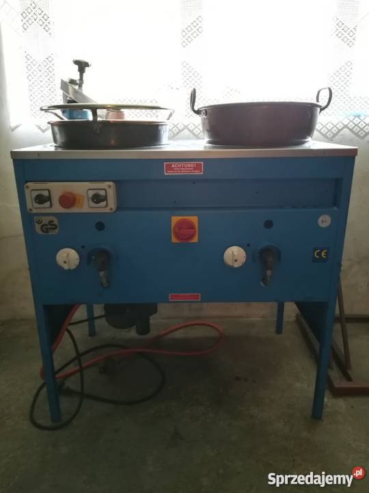 Maszyna do prażenia orzechów w karmelu Siomki