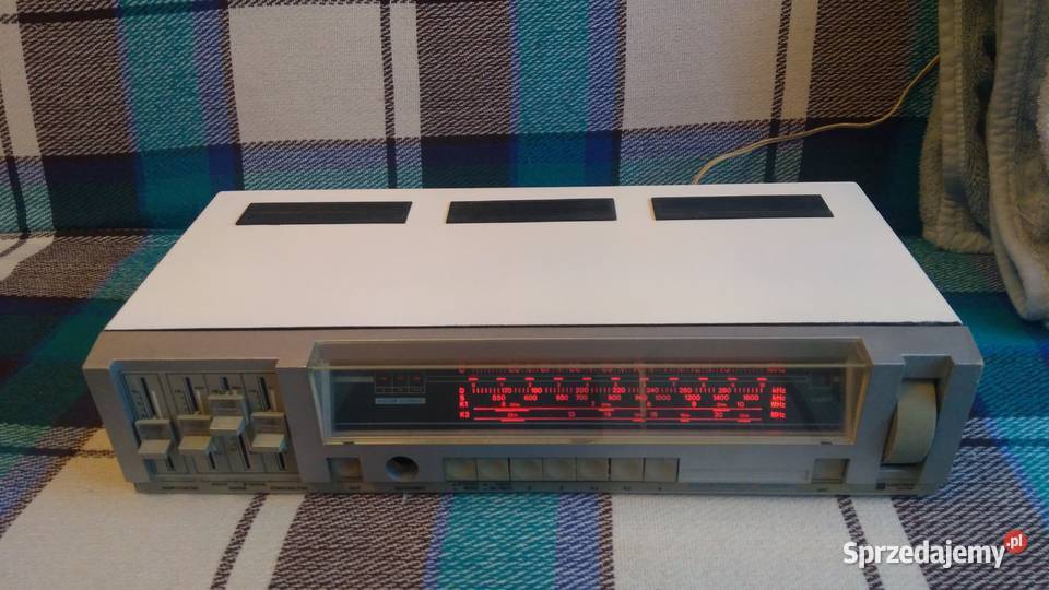 Radio AMATOR 3 białe Unitra PRL Łódź