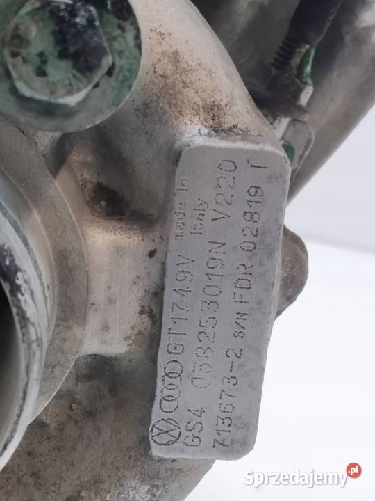 TURBOSPRĘŻARKA GT1749V 038253019N 19 TDI Seat świętokrzyskie