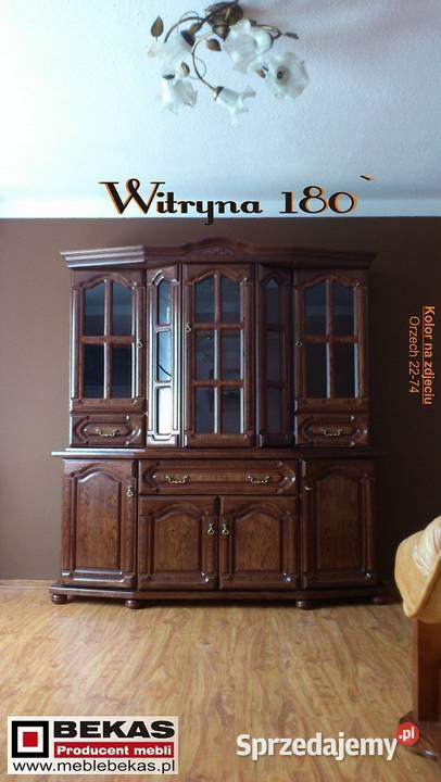 Komplet do Salonu Witryna 180 dwie Witryny 320cm sprzedam