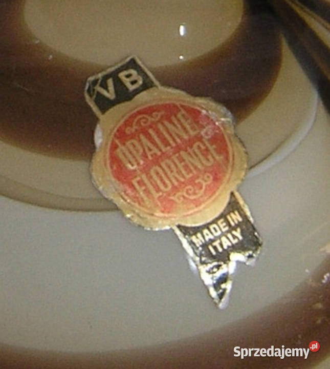 wazon vintage szkło opalinoweD40 dolnośląskie Bartków