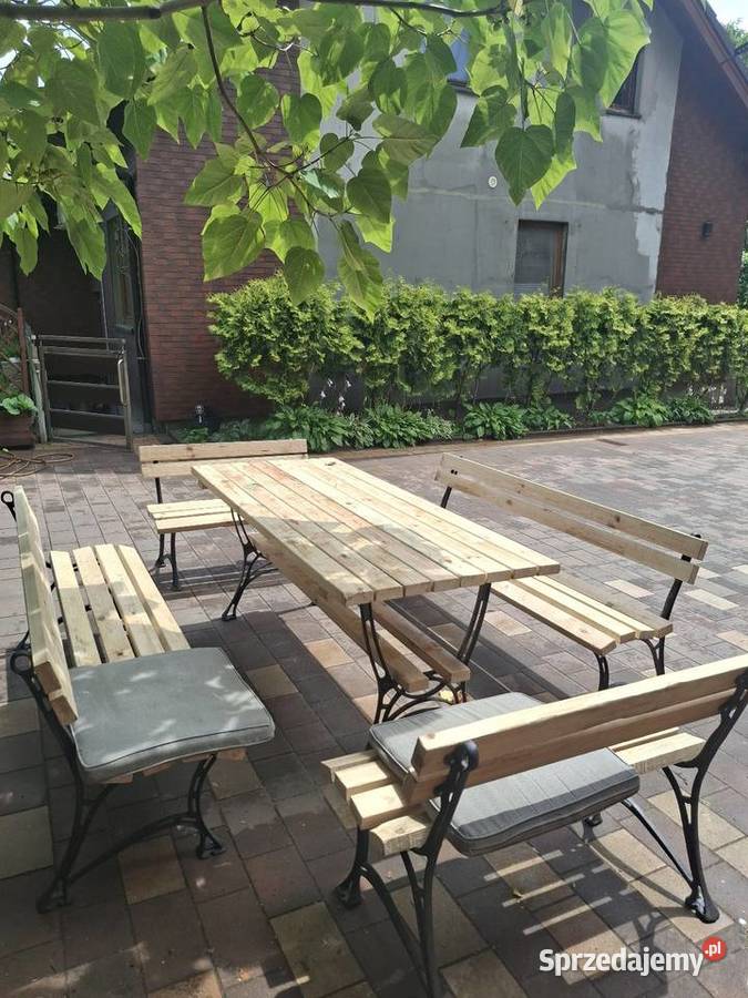 Ławka ogrodowa solidna sprzedam