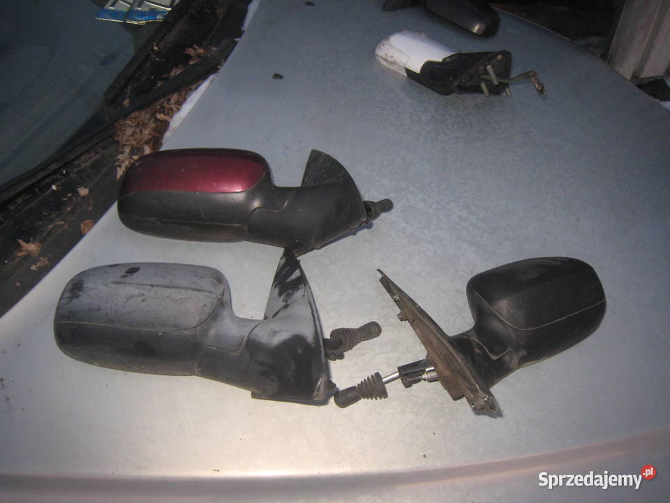 Lusterko lewe prawe manualne czarne Opel Corsa C Kraków