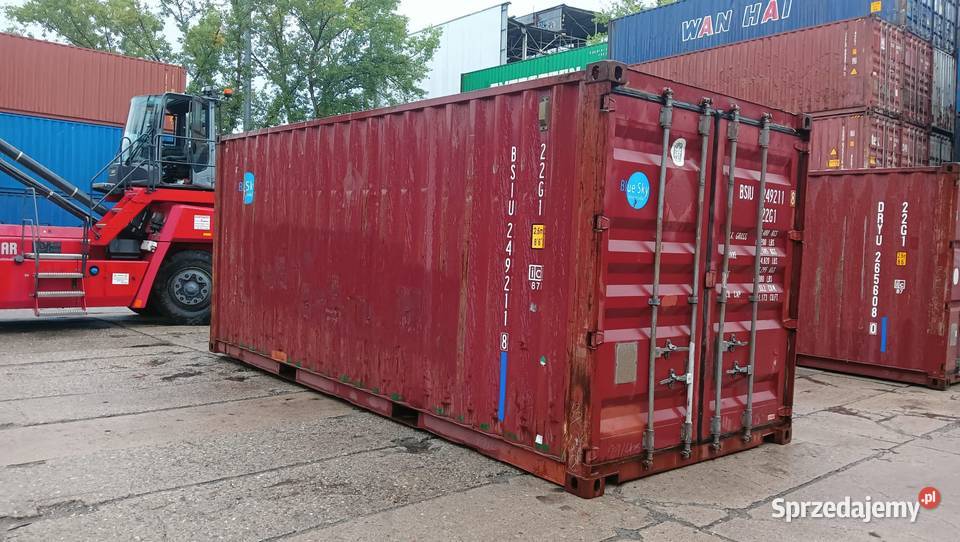 Kontener 6 metrowy 20 DV morski mazowieckie Wyszków sprzedam