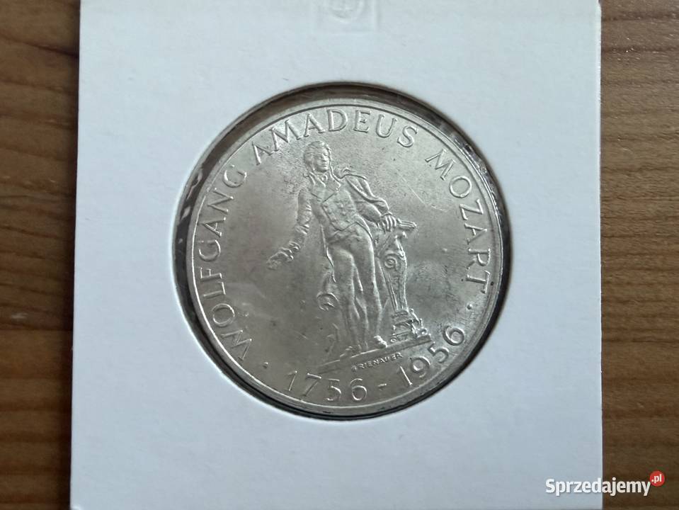 Moneta Austria 25 szylingów Ag 1956 r VI śląskie Gliwice
