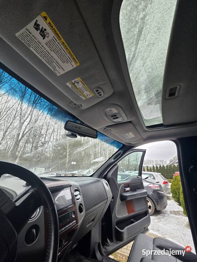 FORD F150 LARIAT 54 V8 LPG 6 OSÓB CIĘŻAROWY Pozostałe Aleksandrów Łódzki