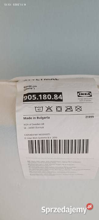 Ikea Styltmat 2x Poduszka ergonomiczna funkcja biały Szczecin