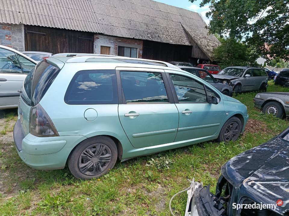 Peugeot 307 16 80 kW 2004 r dawca części wielkopolskie