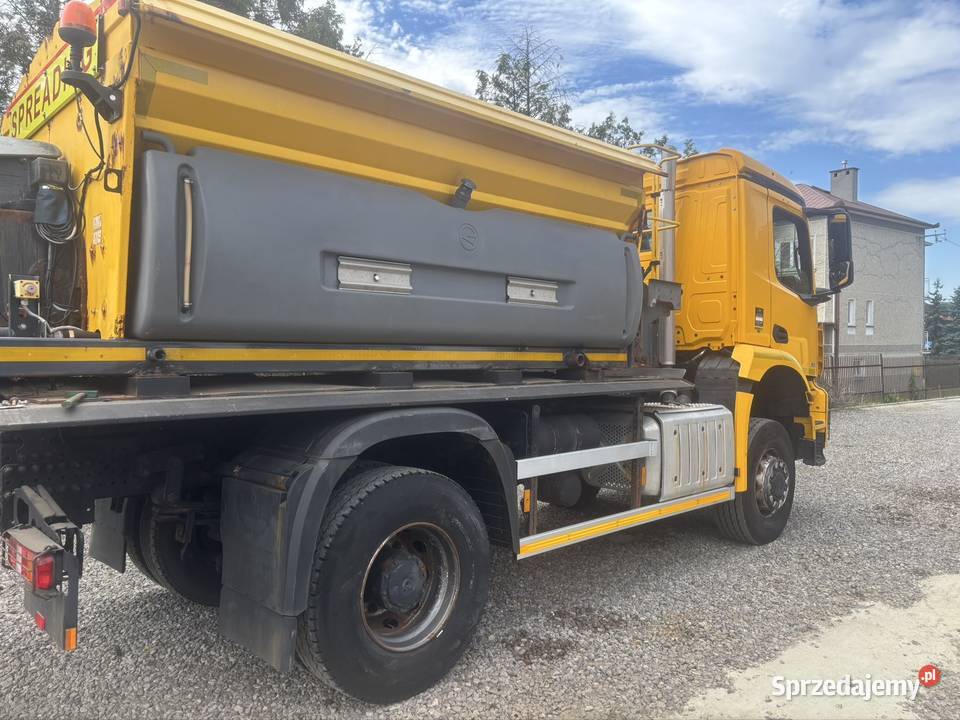 MERCEDES Arocs 1824 piaskarka Solarka 4x4 2016 pełny VAT Ropczyce