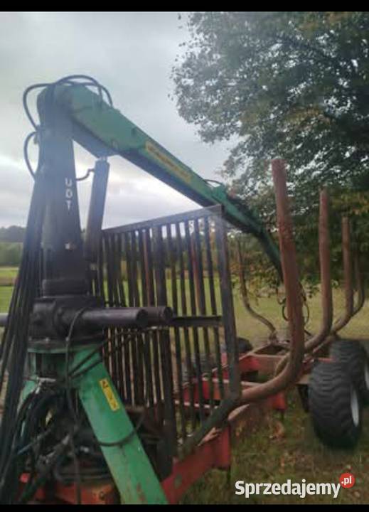Przyczepa leśna more Maskiner Pozostałe Drawsko