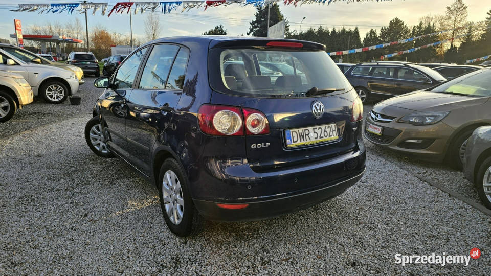 Volkswagen Golf Plus 3 19 TDI Bogate wyposazenie niebieski dolnośląskie Świdnica