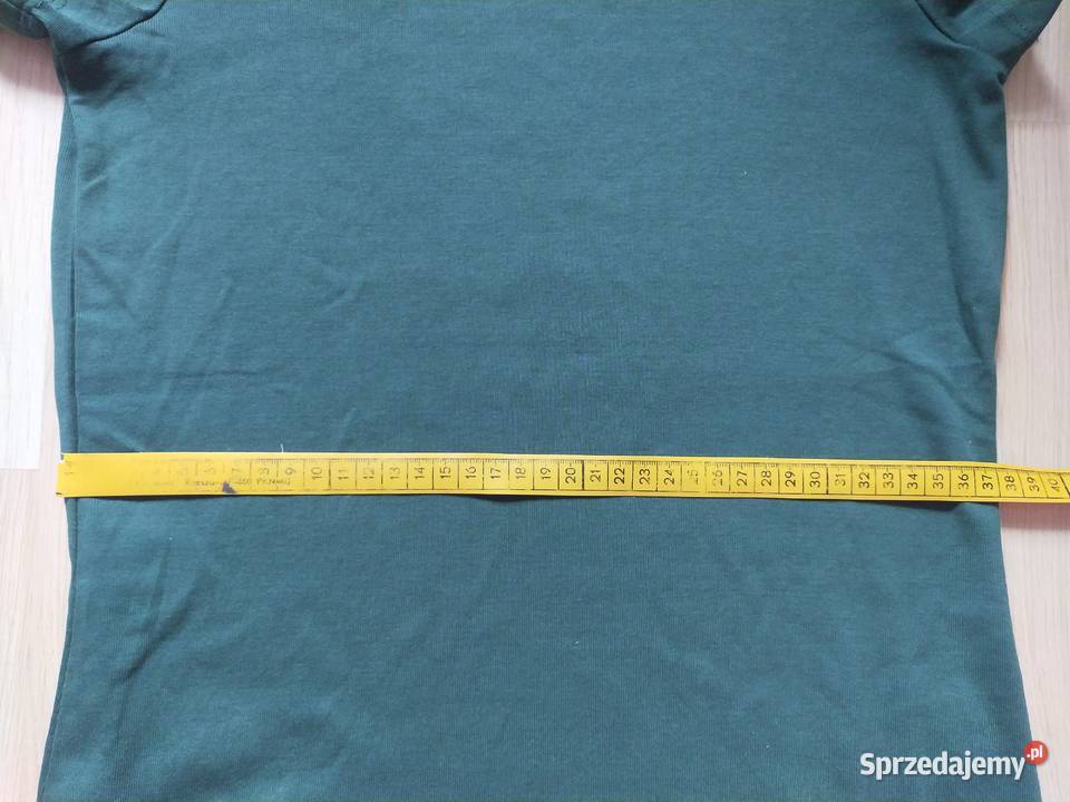 Tshirt w kolorze butelkowej zieleni Łódź