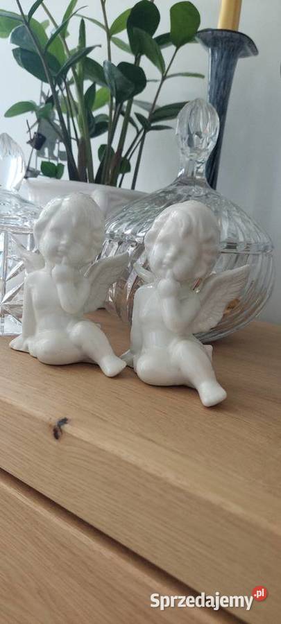 Porcelanowe figurki aniołków Figurki sprzedam
