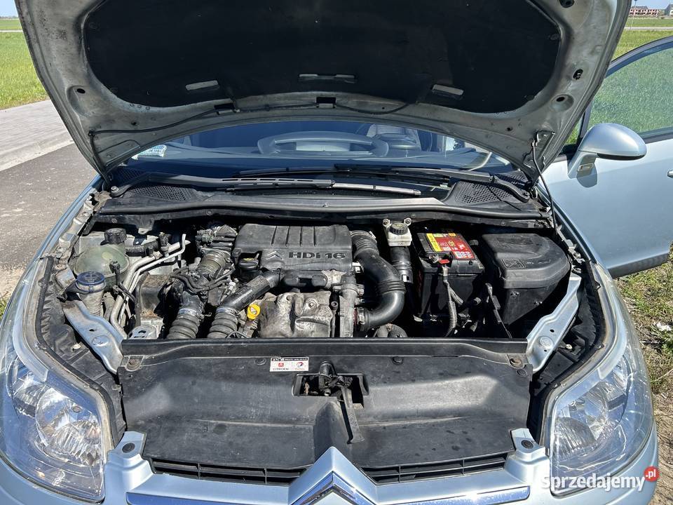 Citroen C4 16 HDI 90 Klimatronic ważne opłaty Rok produkcji 2006 Wróblowice