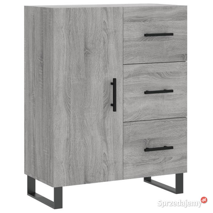 Szafka szary dąb sonoma 695x34x90 materiał