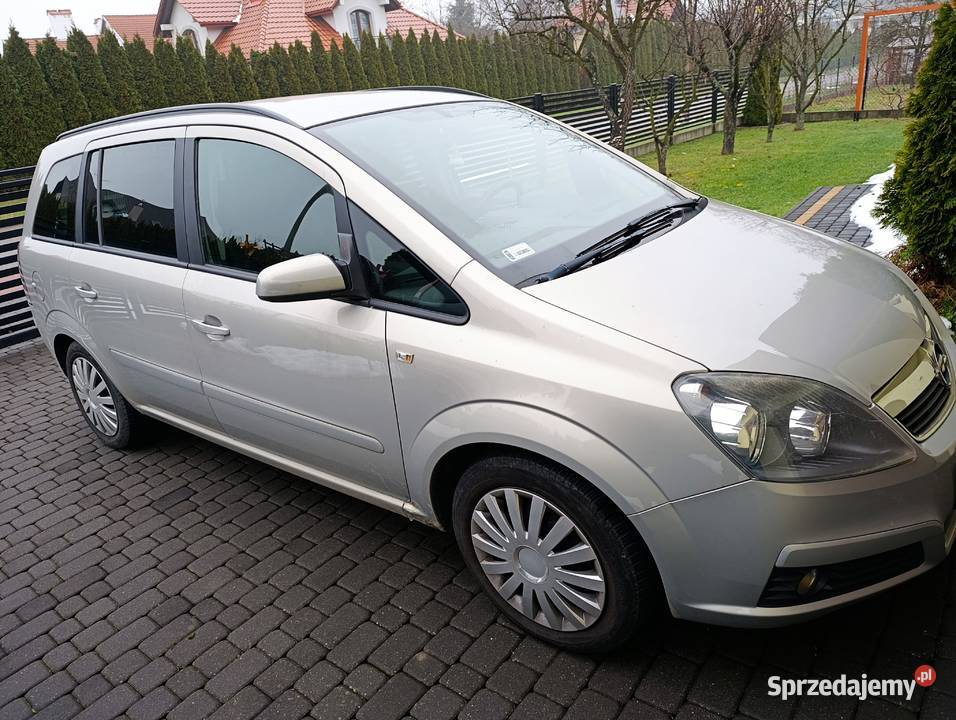 Opel zafira 18 benzyna 140 180630km