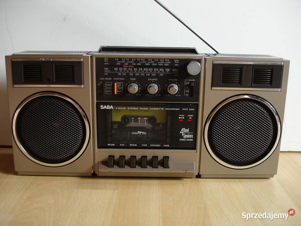 Radiomagnetofon SABA RCR540 Zielona Góra