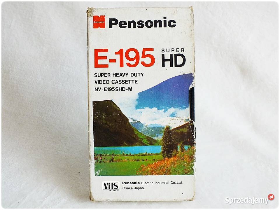 Kaseta VHS PENSONIC 180min Film Nowy Koszmar Żary