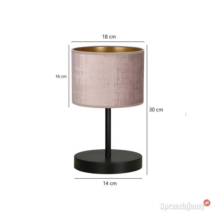 Różowa lampka nocna do pokoju dziewczynki Rynarzewo