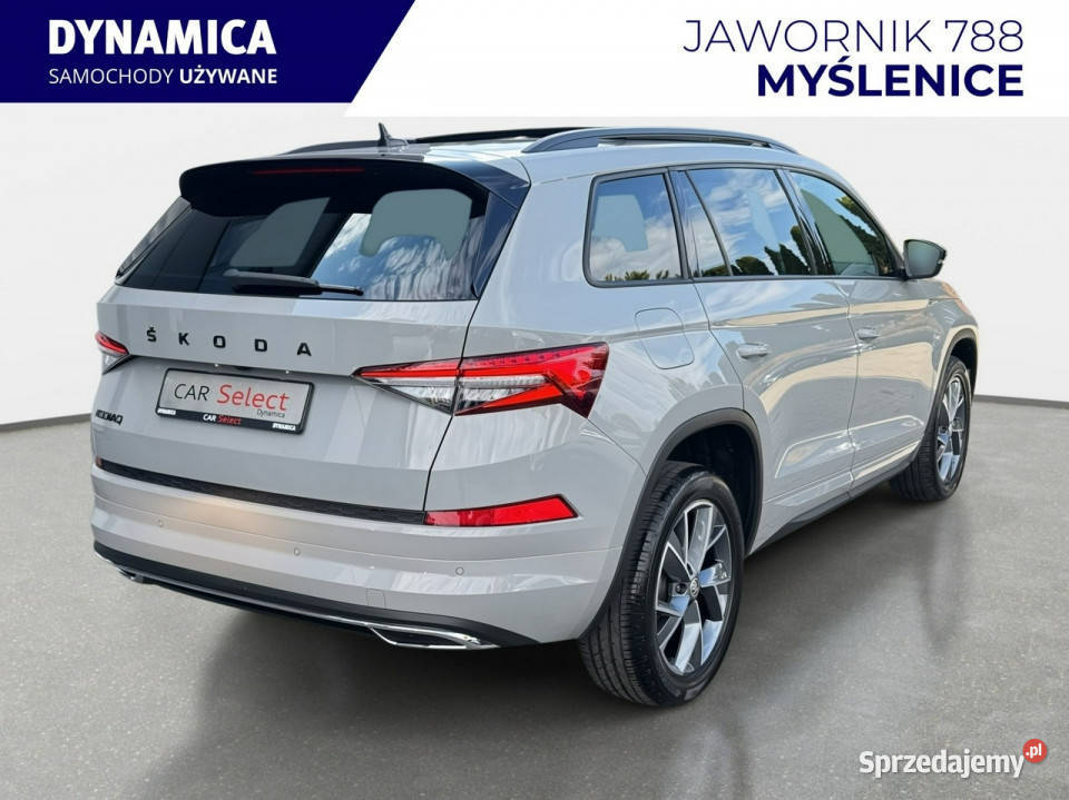 koda Kodiaq VAT 23 Sportline 15TSI 150 DSG 2024 elektrochrom. lusterko wst. Myślenice
